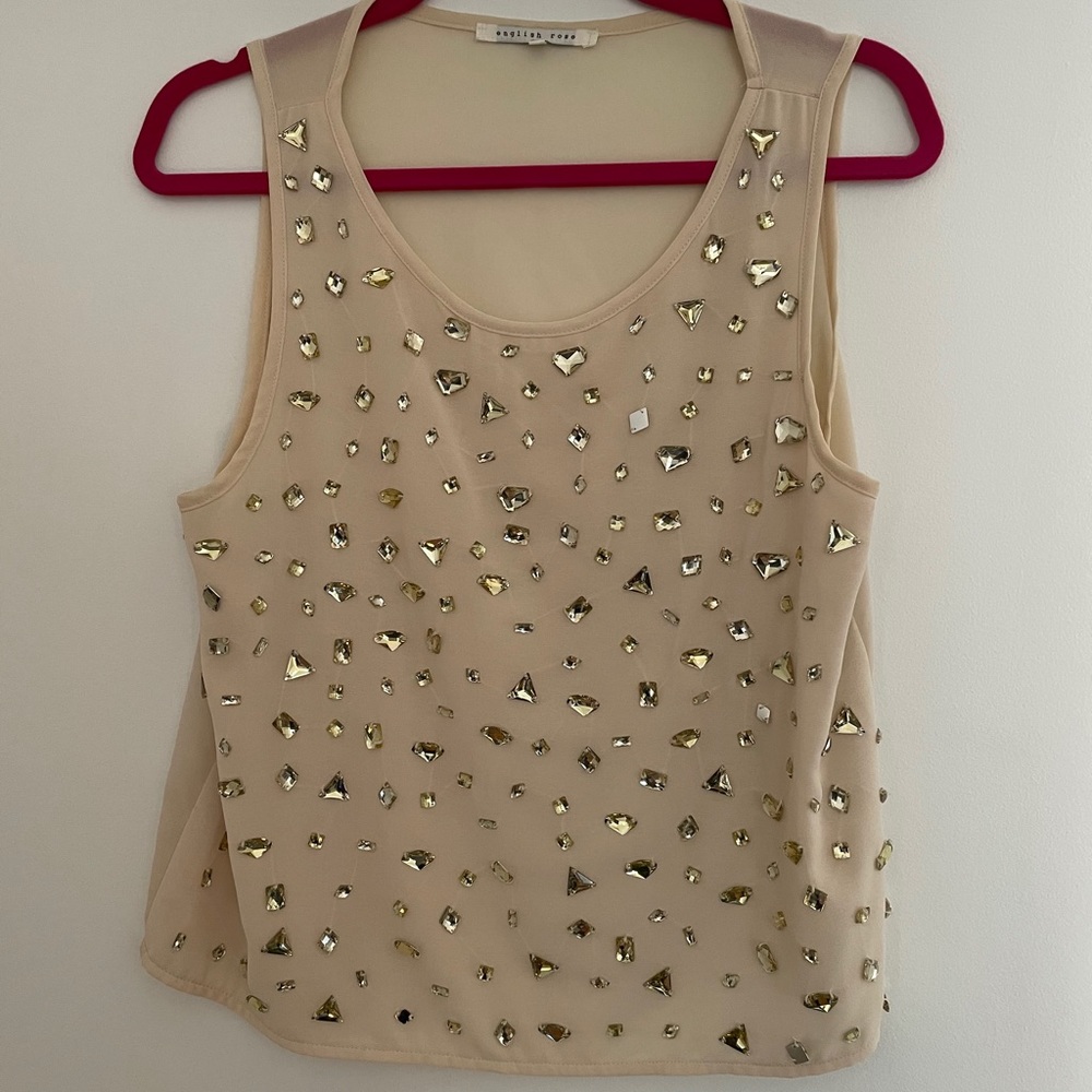 English Rose Tank sz Med